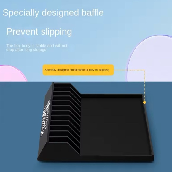 Brand New Switch Game Cartridge Stand Holder Organizer White Black Red - Picture 5 of 7